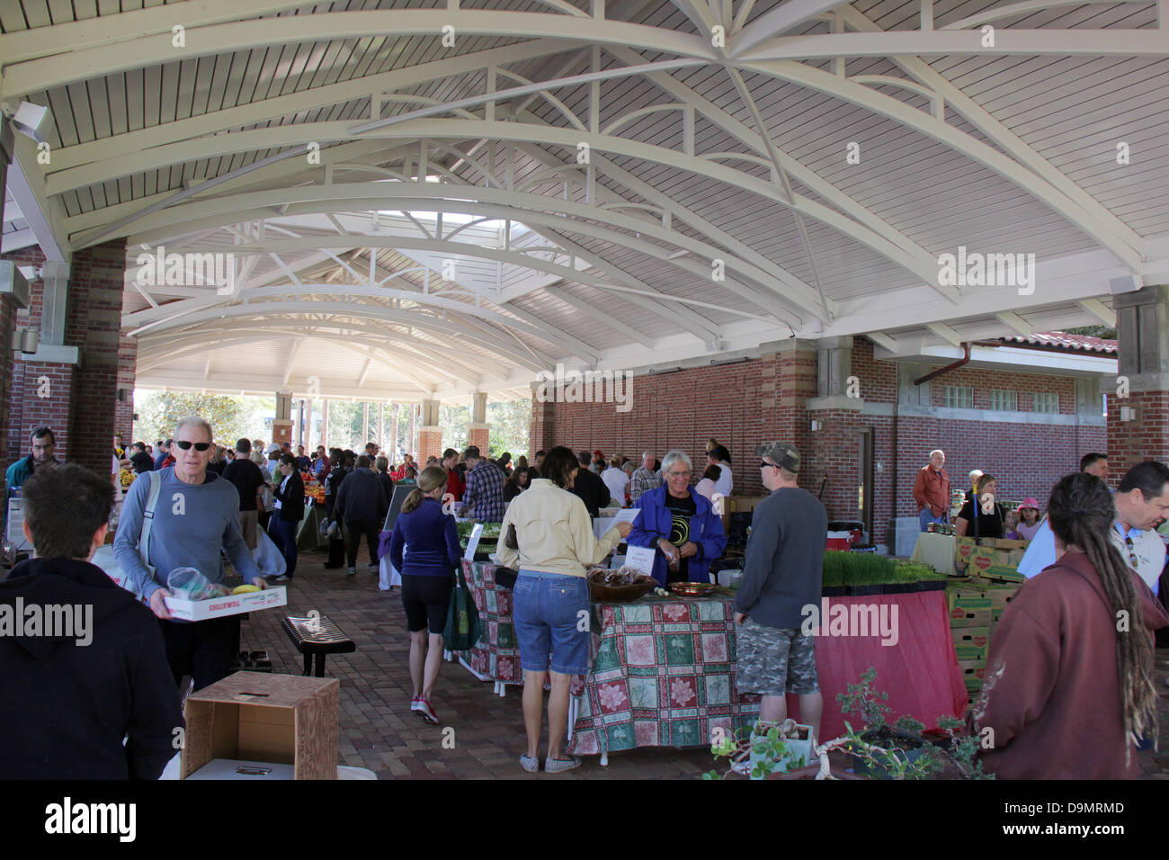 Farmers market at Winter Garden, Orange County, Florida Stock Photo Alamy