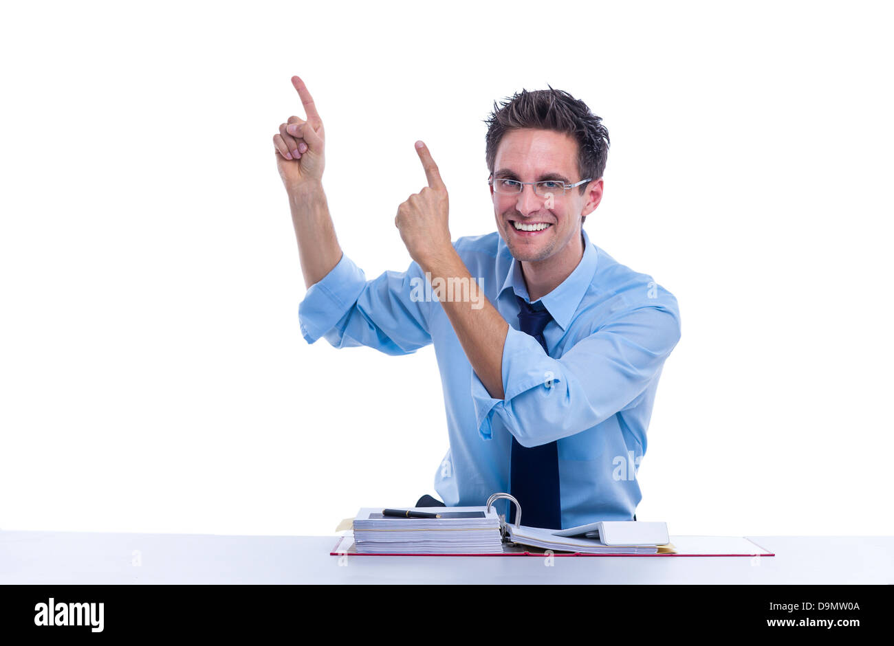 Successful businessman (model release) Stock Photo