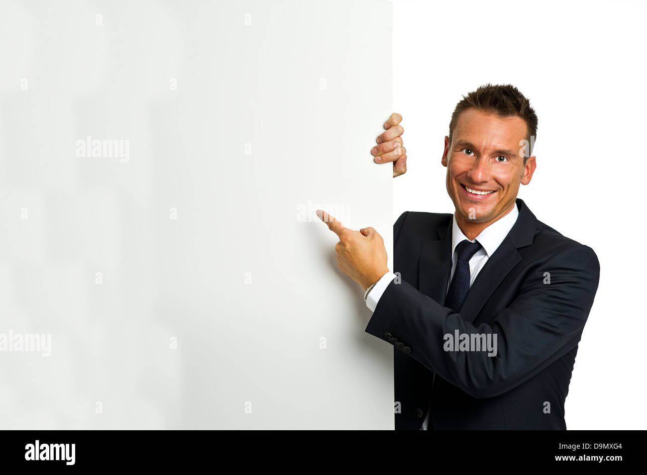 Successful businessman (model release) Stock Photo