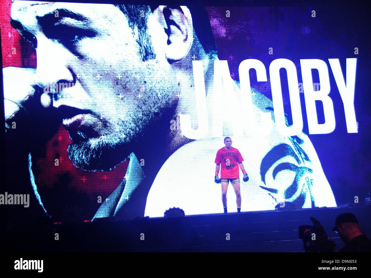 New York, US. 22 June 2013. Dustin Jacoby in attendance for Glory 9 NYC