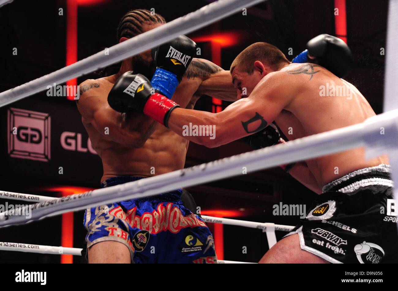 New York, US. 22 June 2013. Brian Collette, Dustin Jacoby in attendance