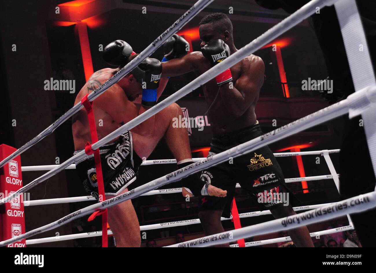 New York, US. 22 June 2013. Dustin Jacoby, Danyo Ilunga in attendance