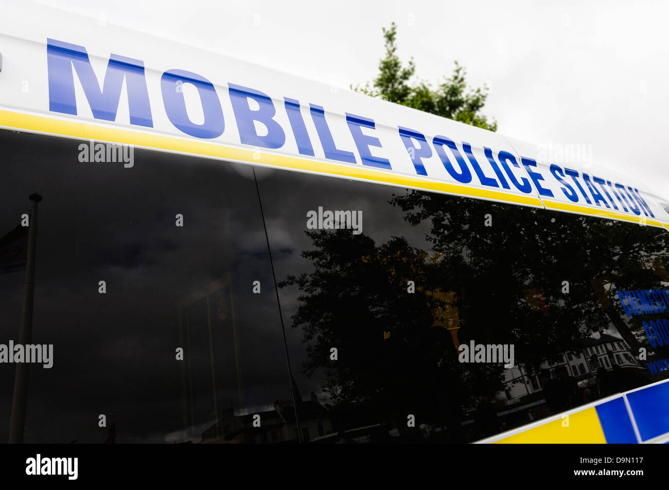 Mobile police station hi-res stock photography and images - Alamy