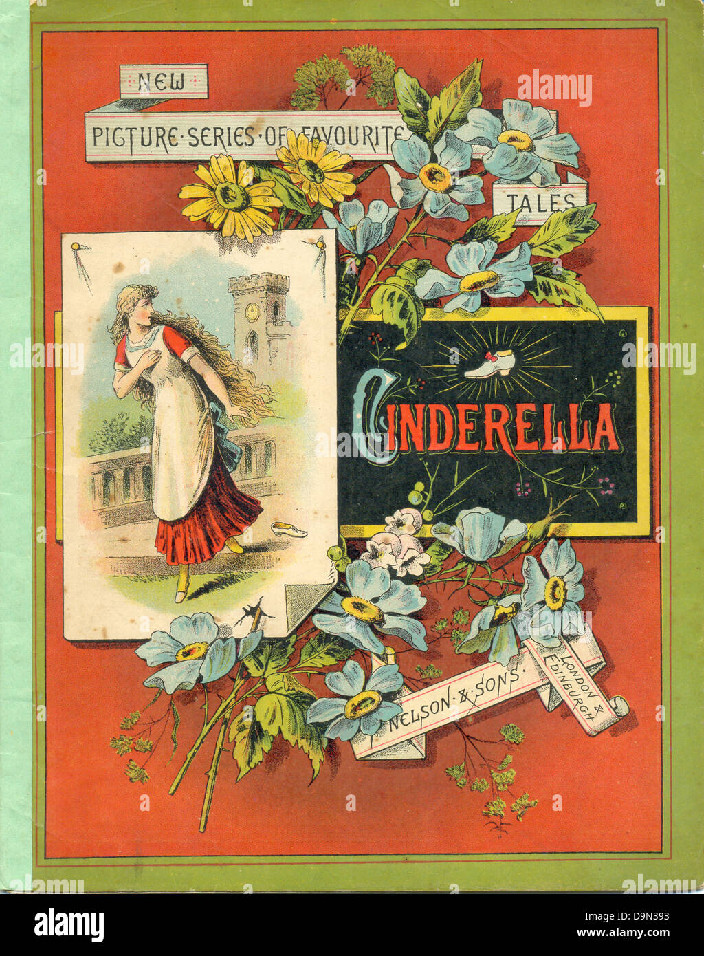 Cover of Cinderella, a Picture Book published by T Nelson & sons Stock Photo