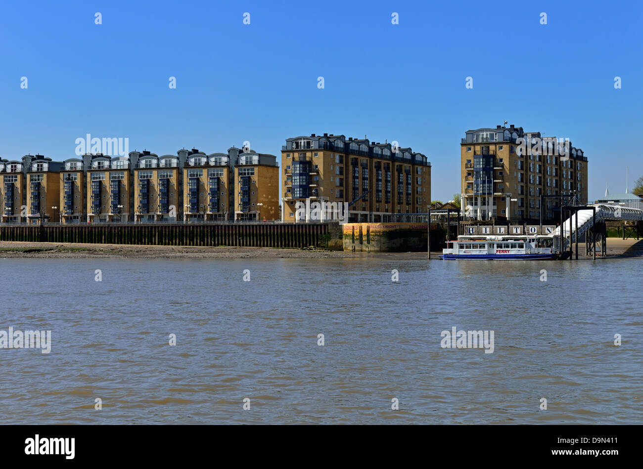 Hilton Docklands Nelson Dock Pier, Rotherhithe, London SE16, United Kingdom Stock Photo