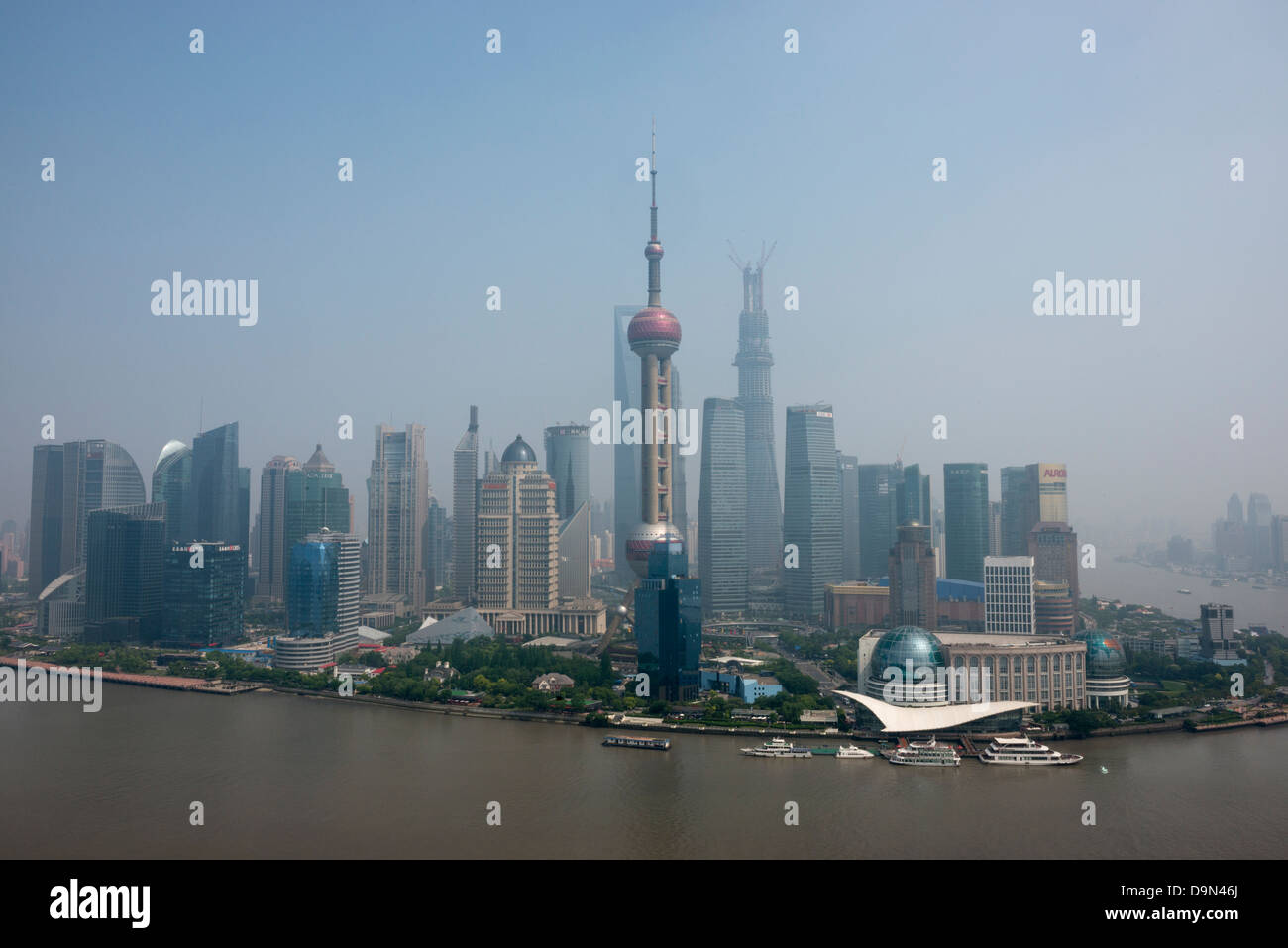 Pudong shanghai aerial hi-res stock photography and images - Alamy