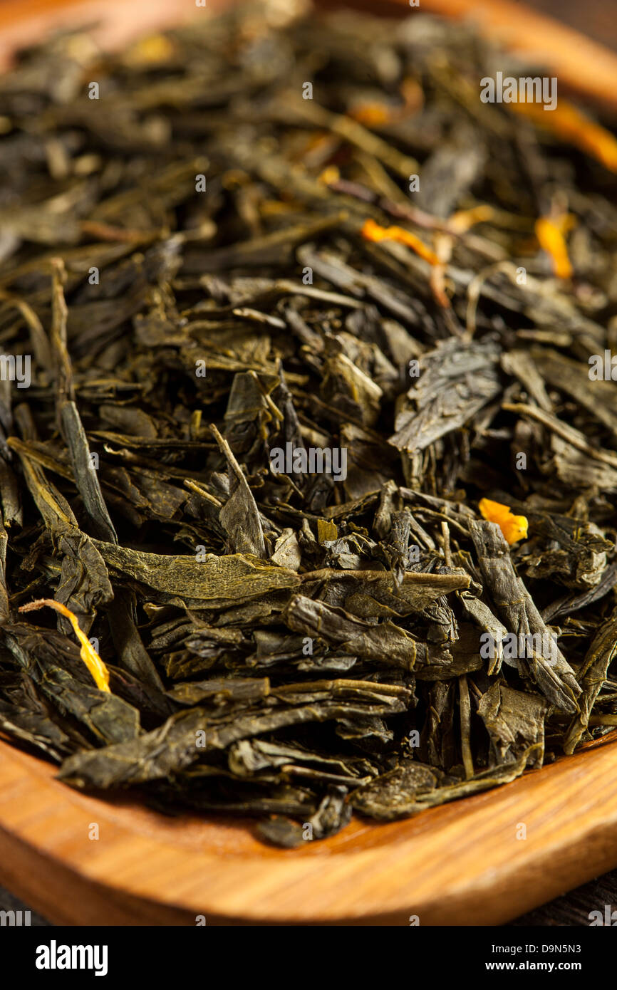 Hot Organic Healthy Green Tea with antioxidants Stock Photo Alamy