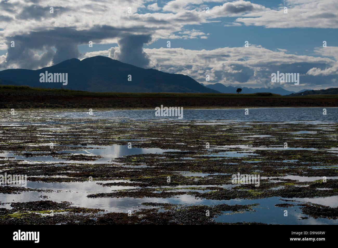 UK, Scotland, Highlands, Loch Duich Stock Photo