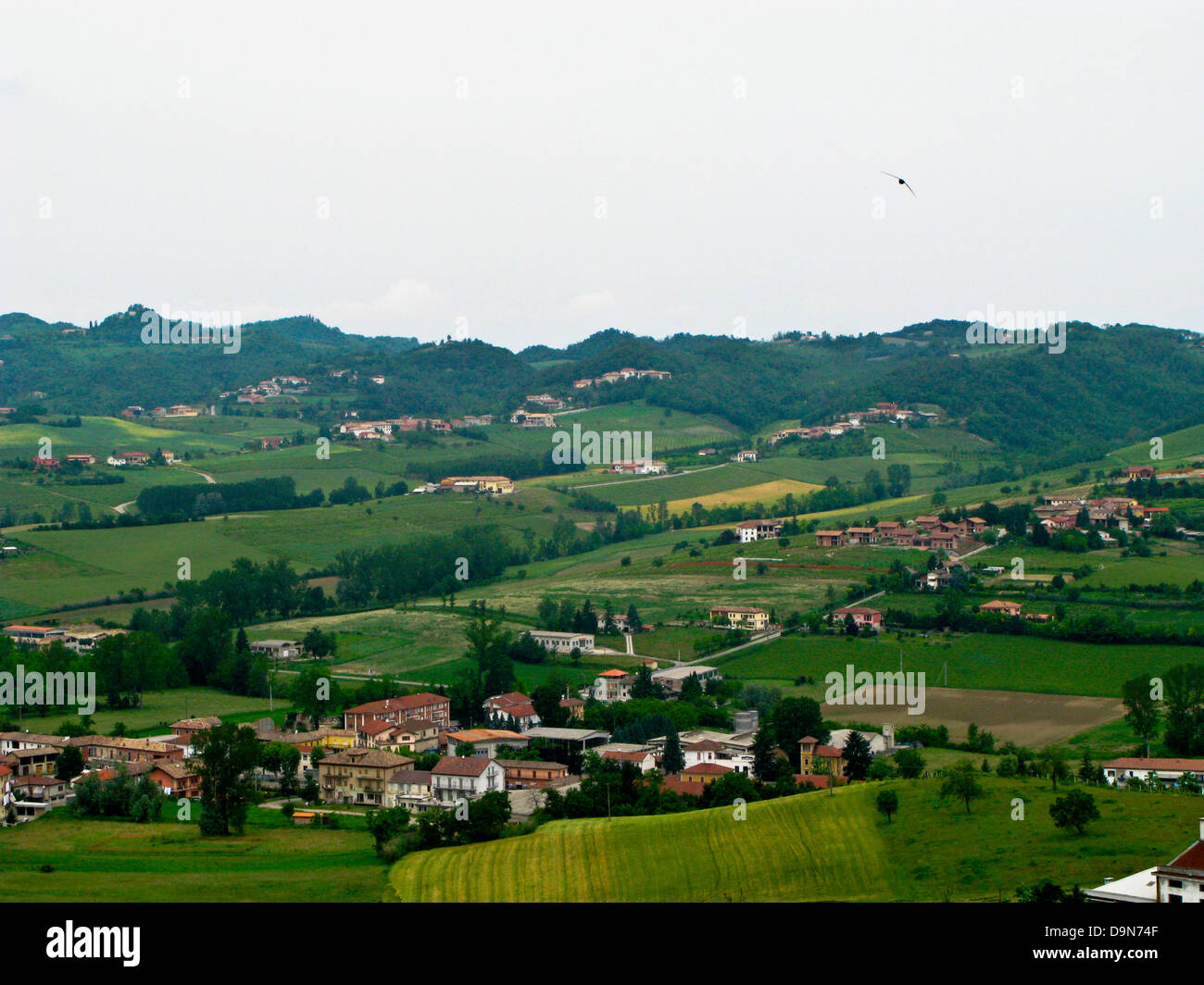 moncalvo,monferrato,piemonte,italy Stock Photo