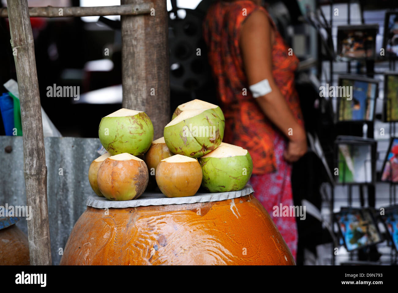 Green coconuts hires stock photography and images Alamy