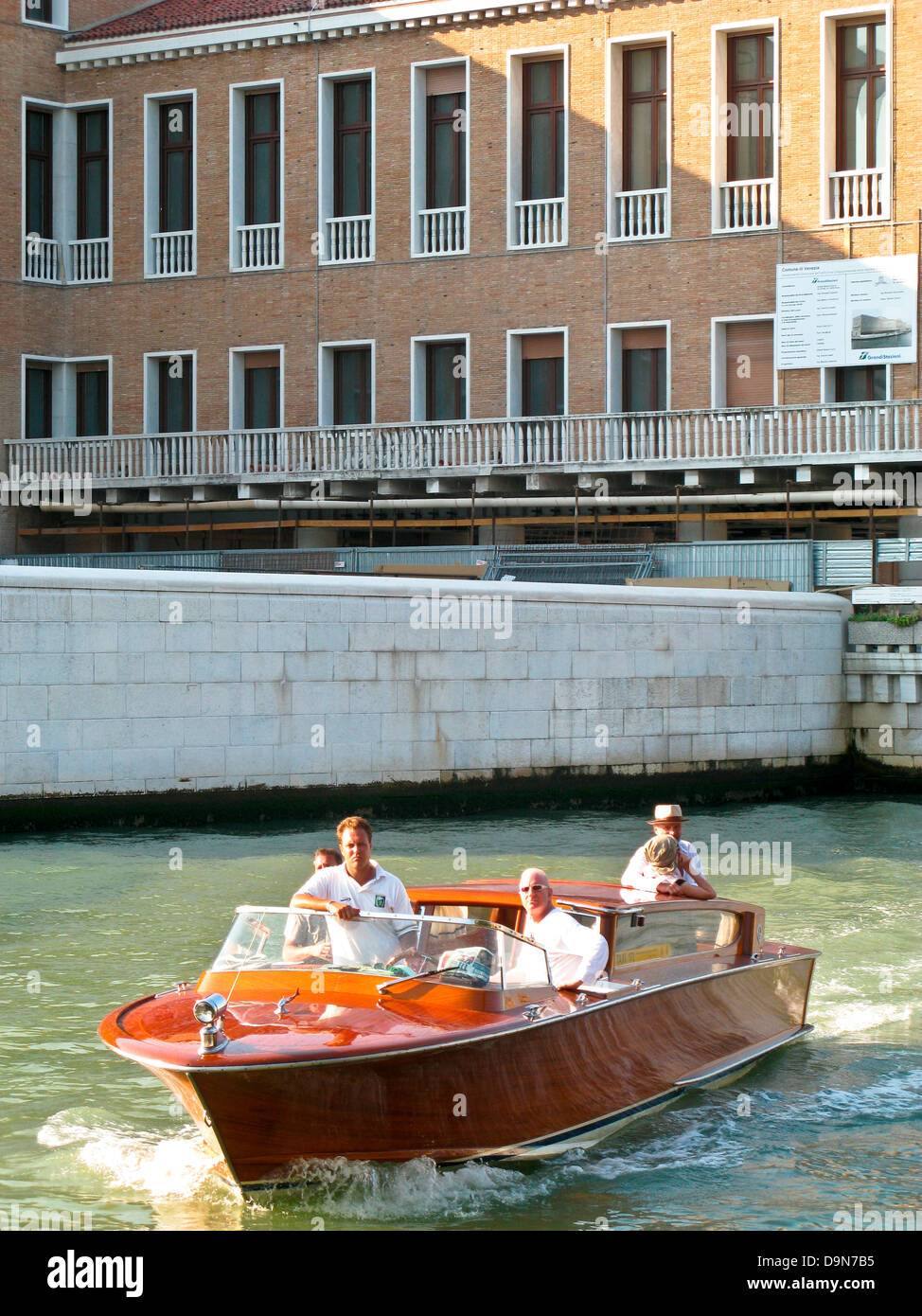 Venice italy boat motorboat hi-res stock photography and images - Alamy