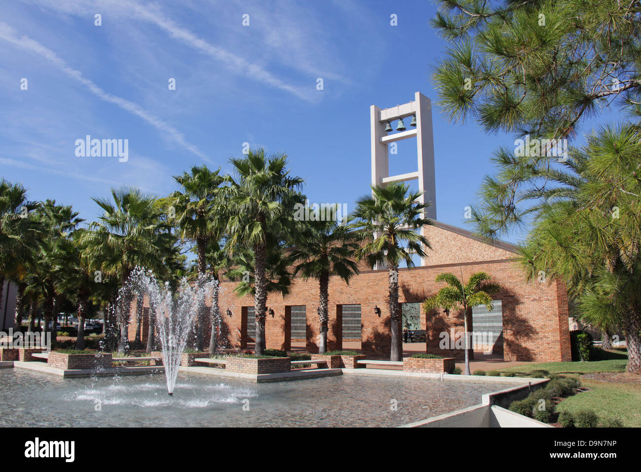 Bell Tower at the Basilica National Shrine of Mary, Queen of the