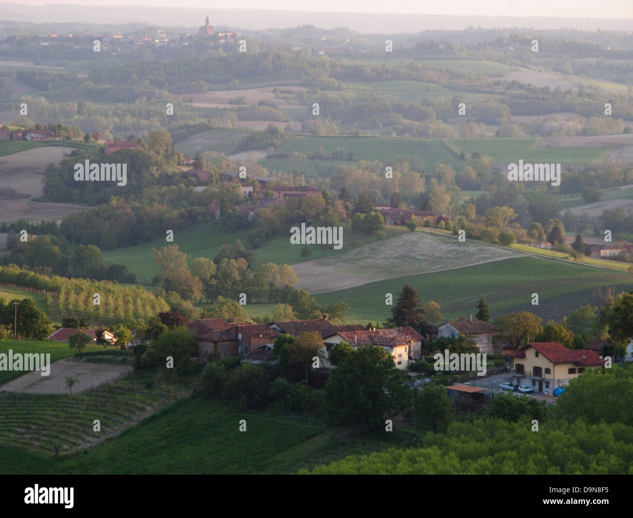 Monferrato,Piedmont,Italy Stock Photo