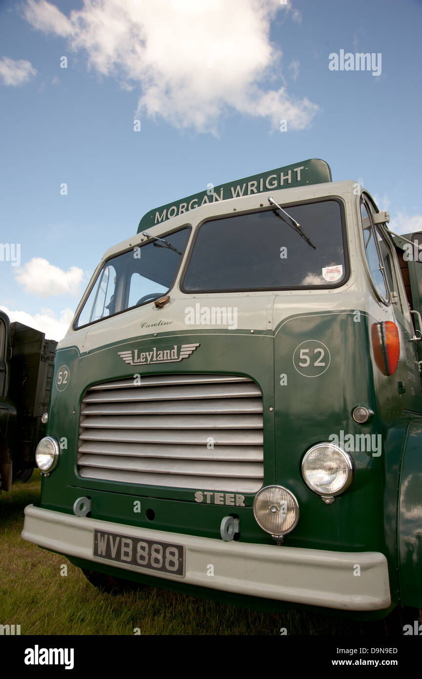 Leyland Steer lorry at Heskin Hall Steam and Vintage Vehicle Rally Stock Photo