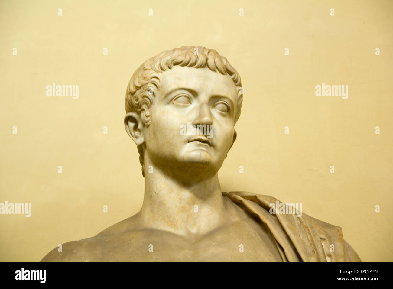 Statue of Tiberius, Rome. II century AD Roman Emperor from 14 AD to 37 ...