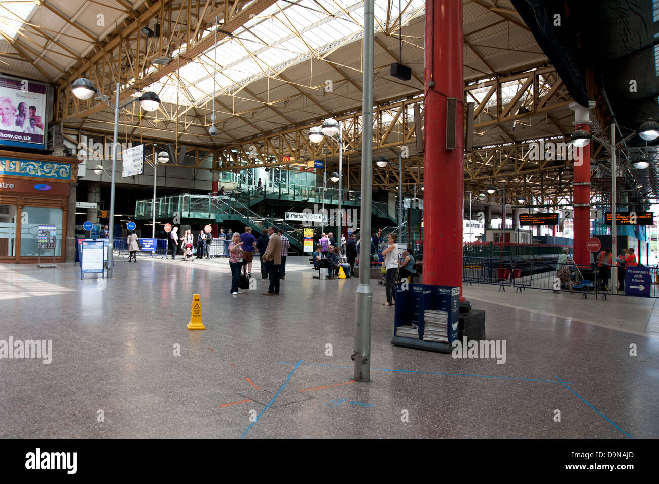 Concourse, Manchester Victoria Station Stock Photo