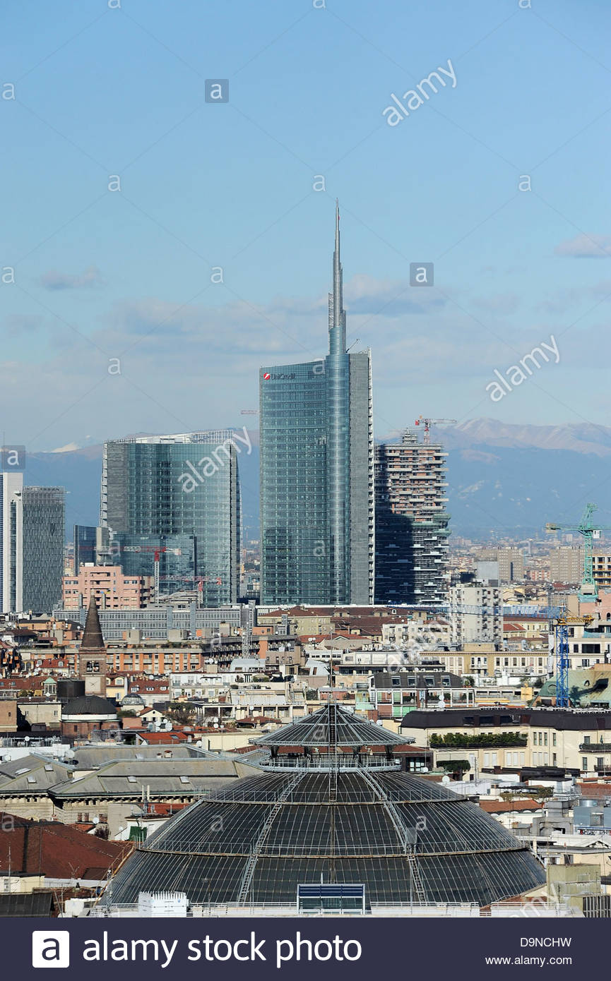 Milan Skyline Alps High Resolution Stock Photography and Images - Alamy