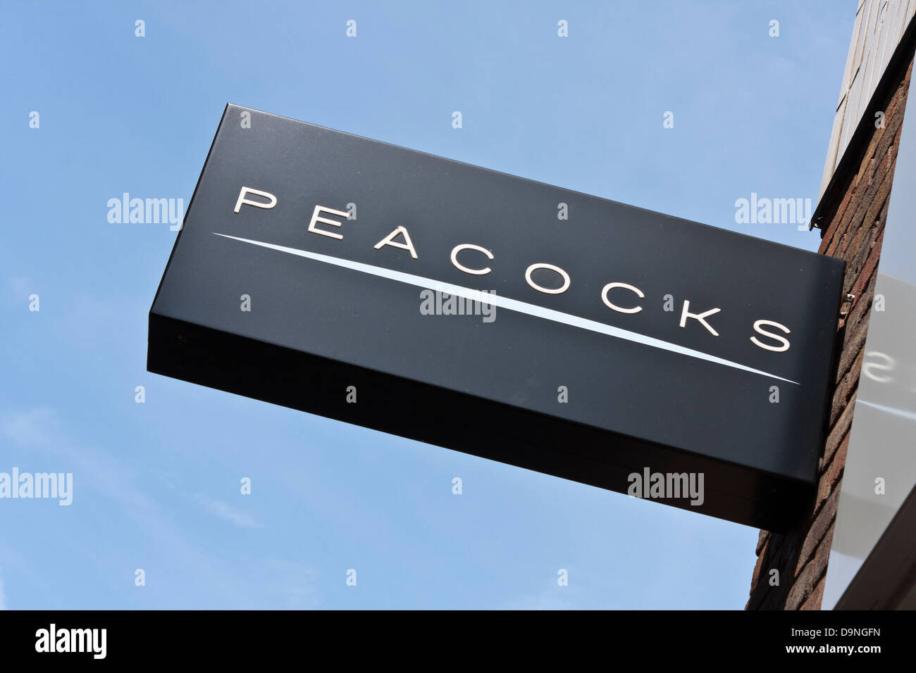 Peacocks, re-branded high street value fashion retailer in the UK. Stock Photo
