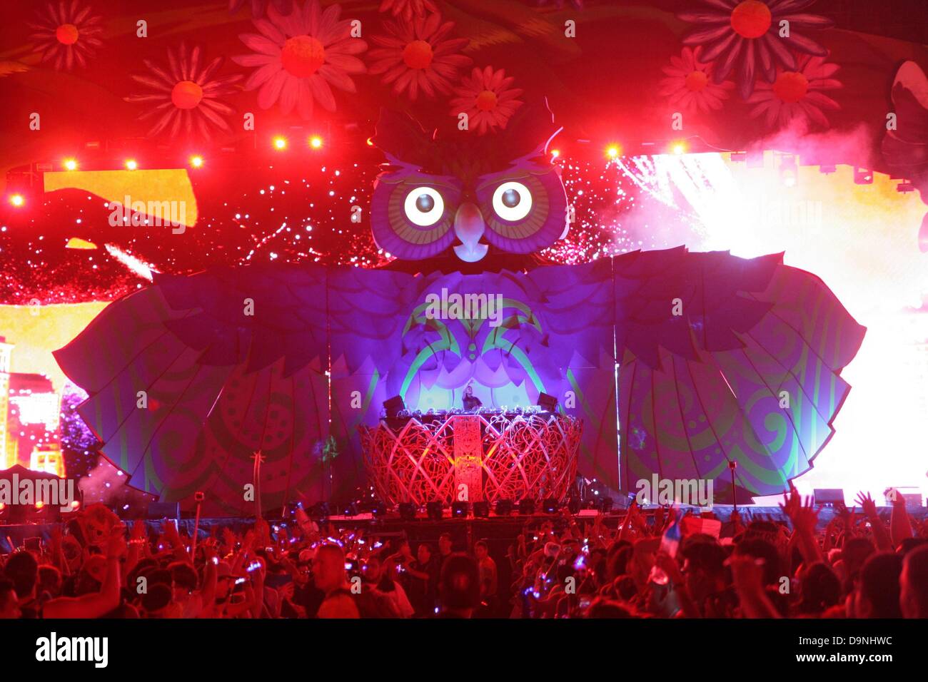 Las Vegas, NV. 22nd June, 2013. Avicii in attendance for Electric Daisy