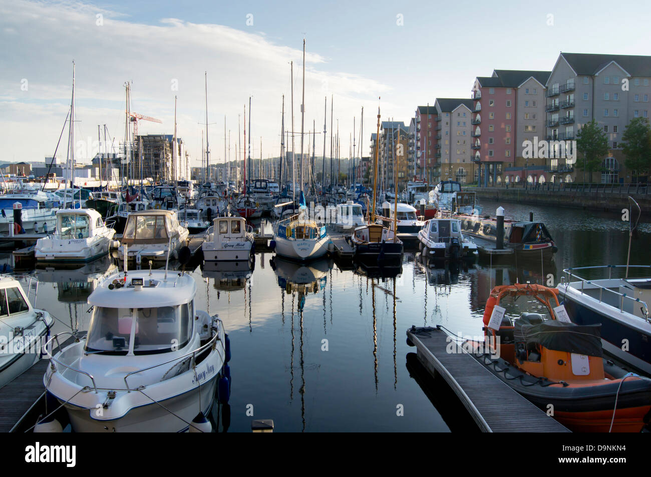 UK, England, Somerset, Portishead marina Stock Photo Alamy