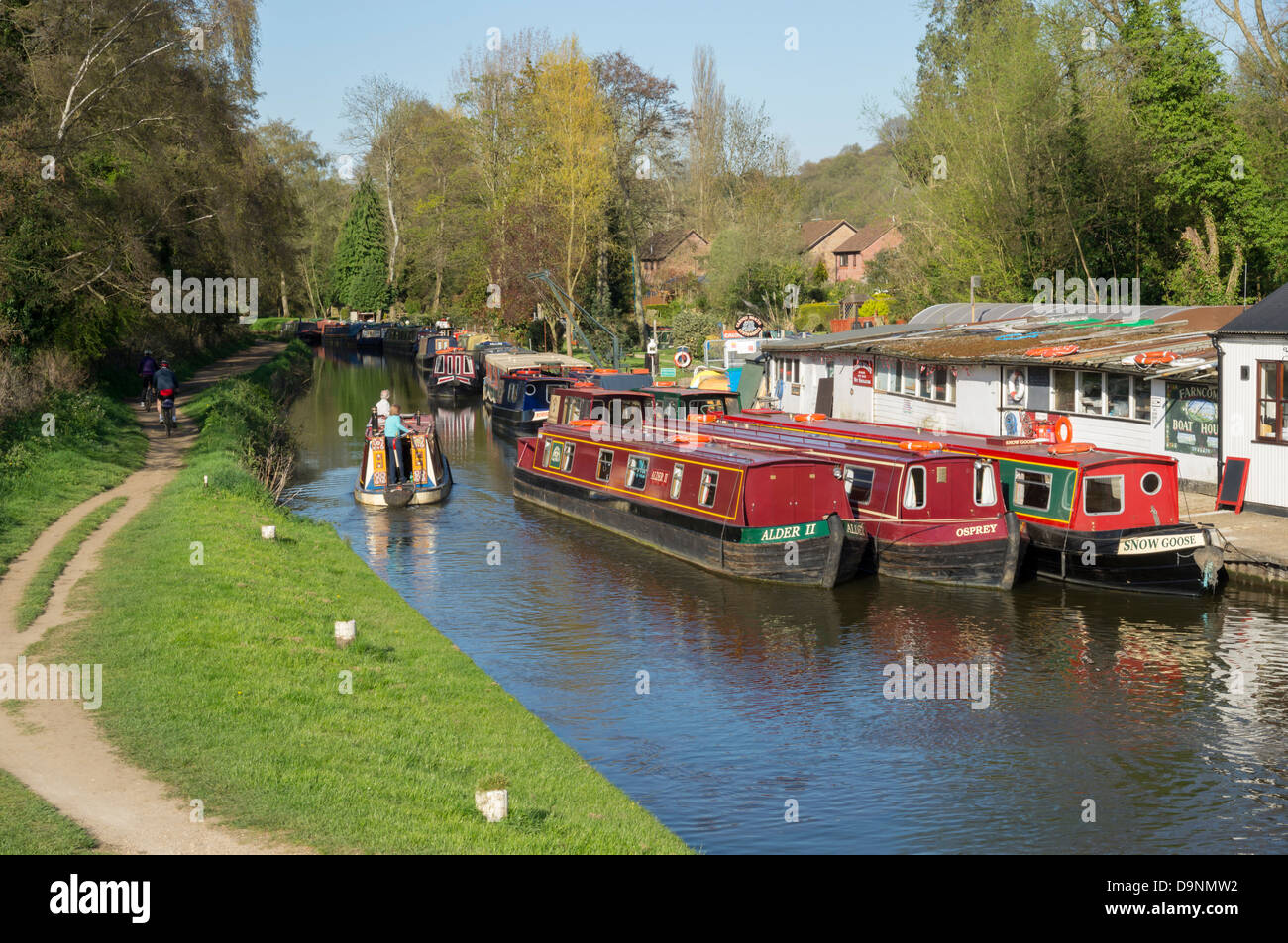 Godalming Canal High Resolution Stock Photography and Images Alamy