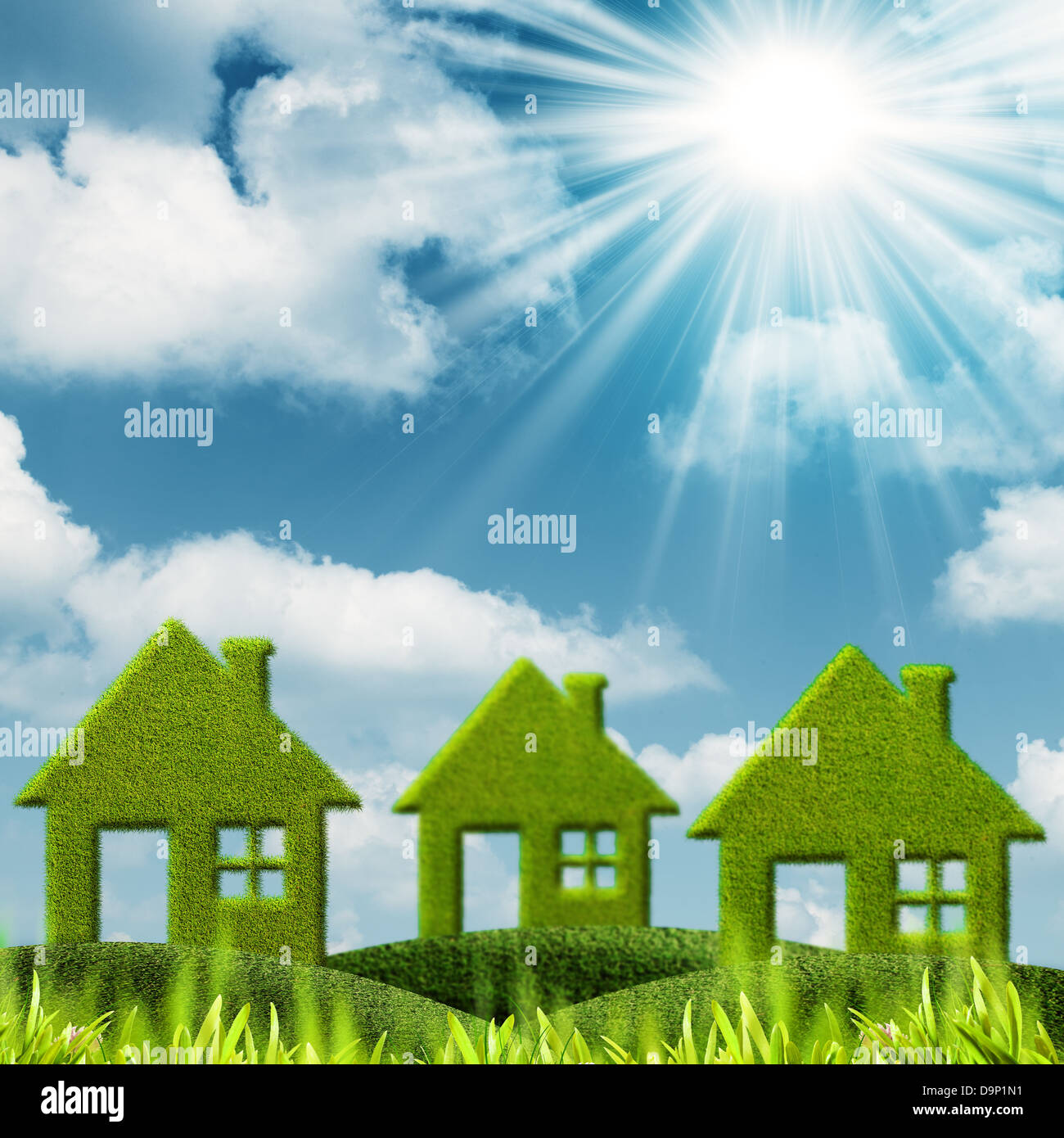 Green House. Abstract environmental backgrounds Stock Photo - Alamy