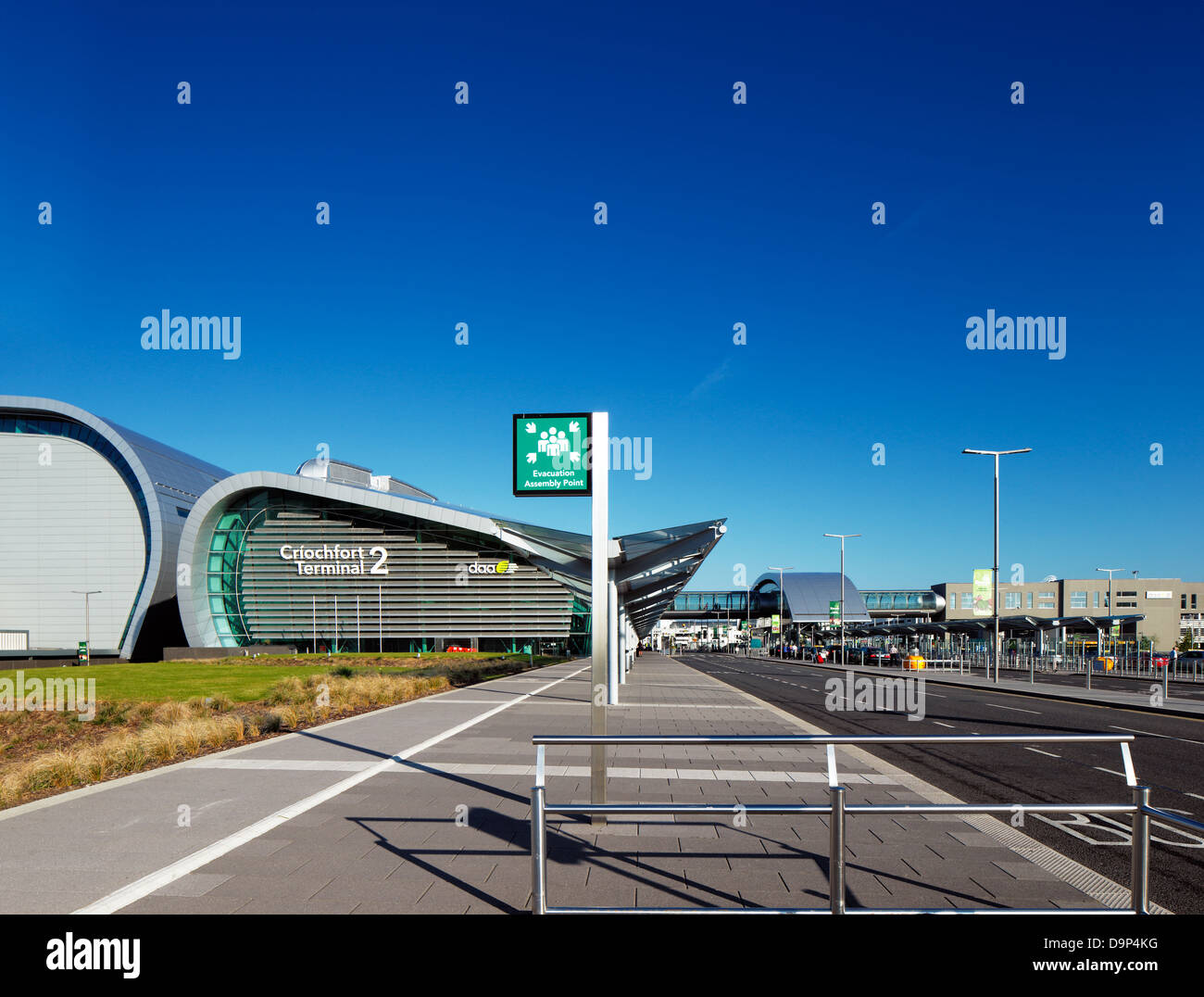 Terminal 2, Dublin Airport, Ireland opened in November 2010 Stock Photo
