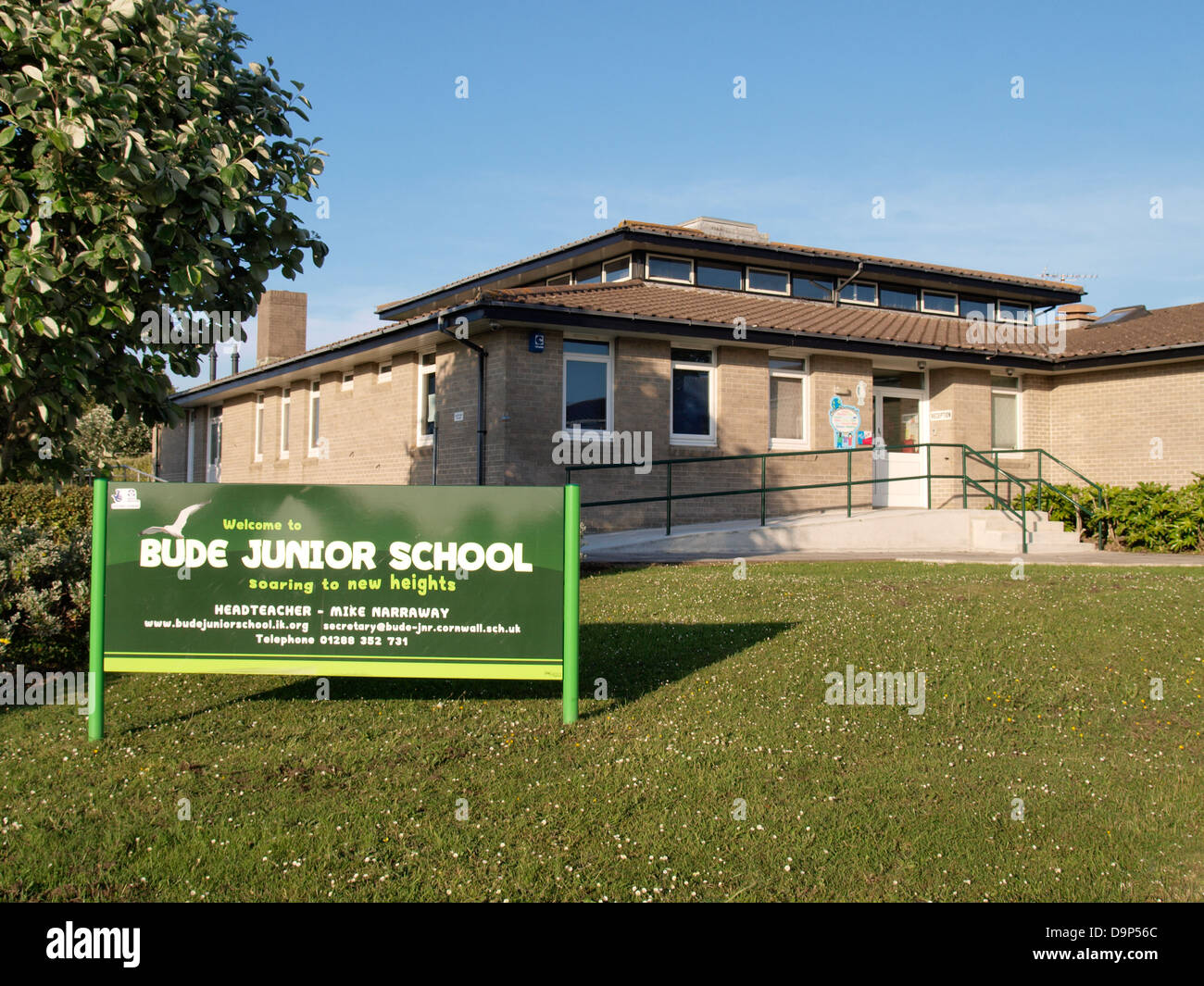 Bude Junior School, Cornwall, UK 2013 Stock Photo