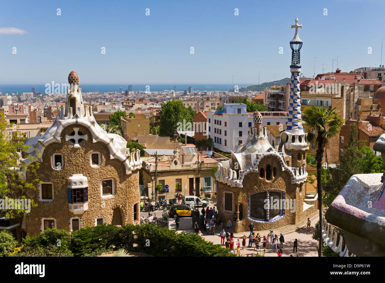 Parc Guell, Barcelona Stock Photo
