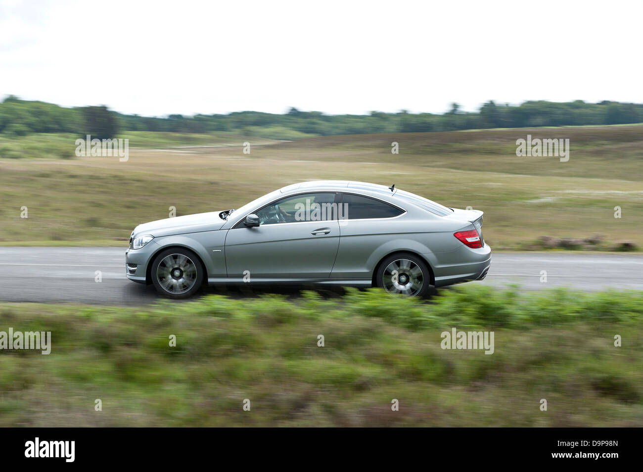 2013 Mercedes Benz C250 CDi Coupe AMG Sport Stock Photo