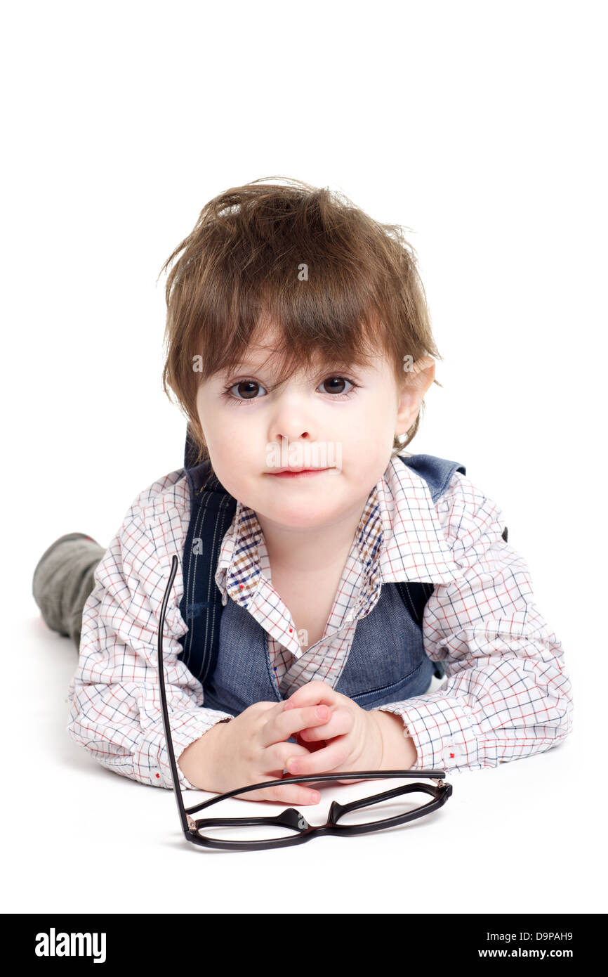 cute smart baby boy