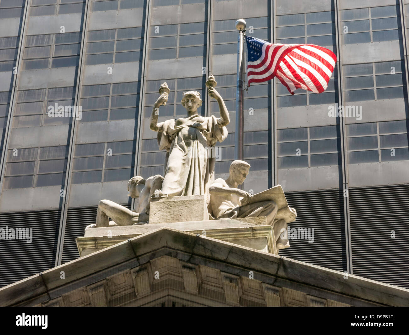 Appellate Division Courthouse of NY State, NYC Stock Photo