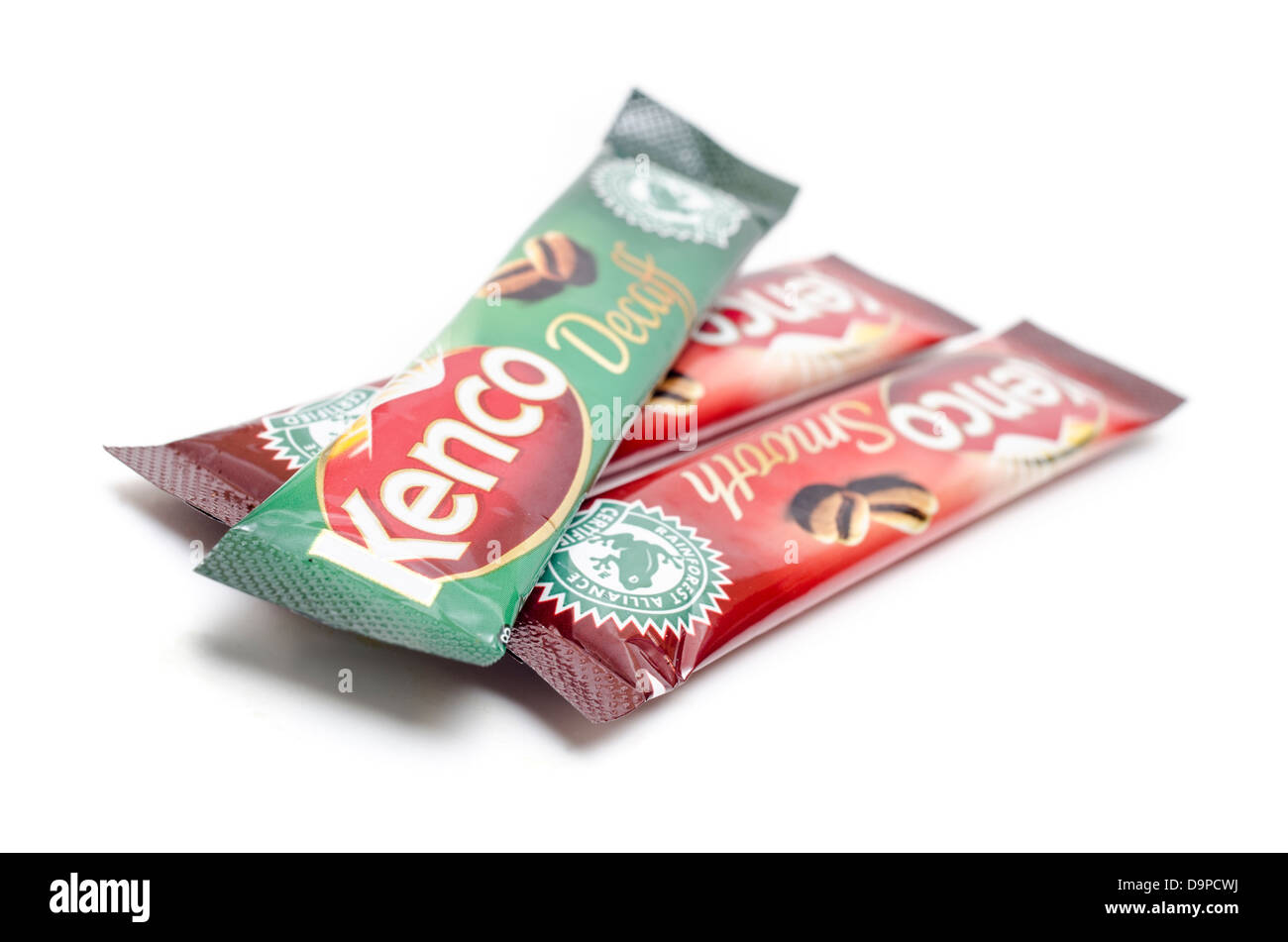 Kenco Coffee sachets Stock Photo