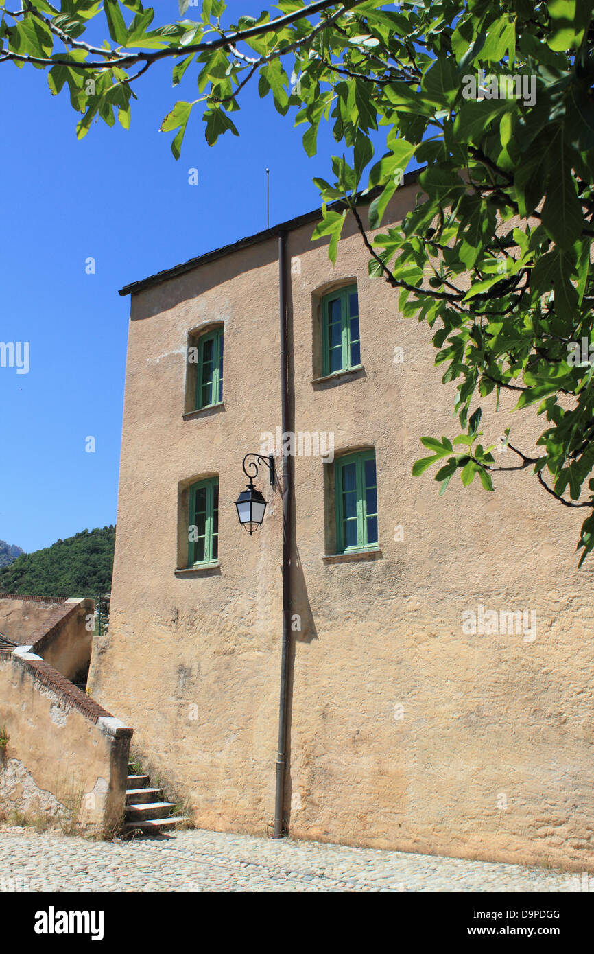 Citadel in Corte, Corsica, France Stock Photo