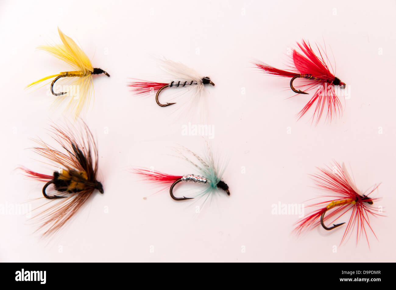 fishing flies for fishing big fish Stock Photo Alamy