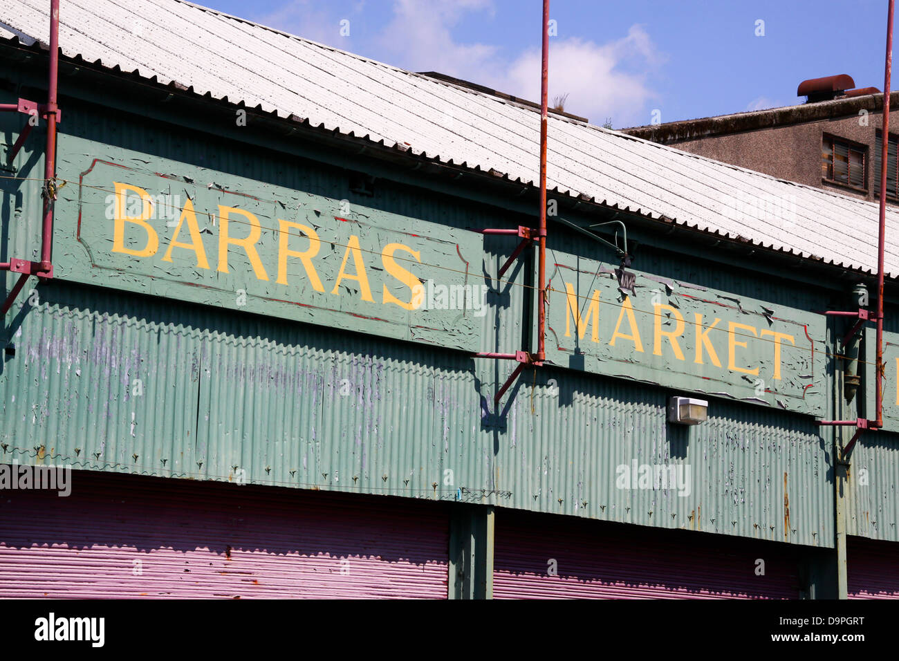 World famous Barras Market Glasgow Stock Photo Alamy