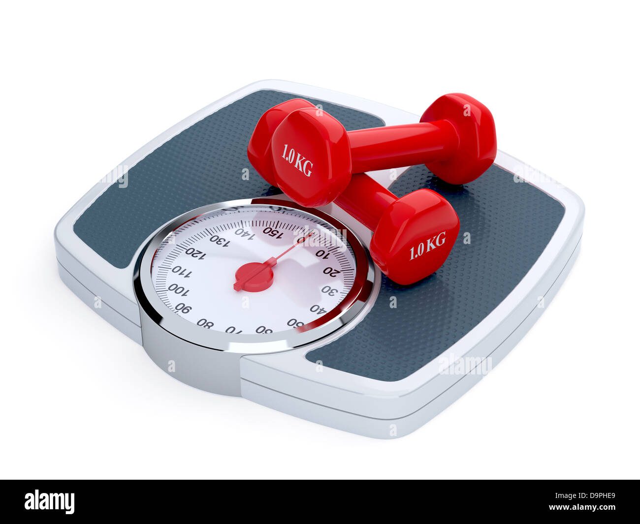 Analog weight scale isolated Stock Photo by ©prapass 9138178