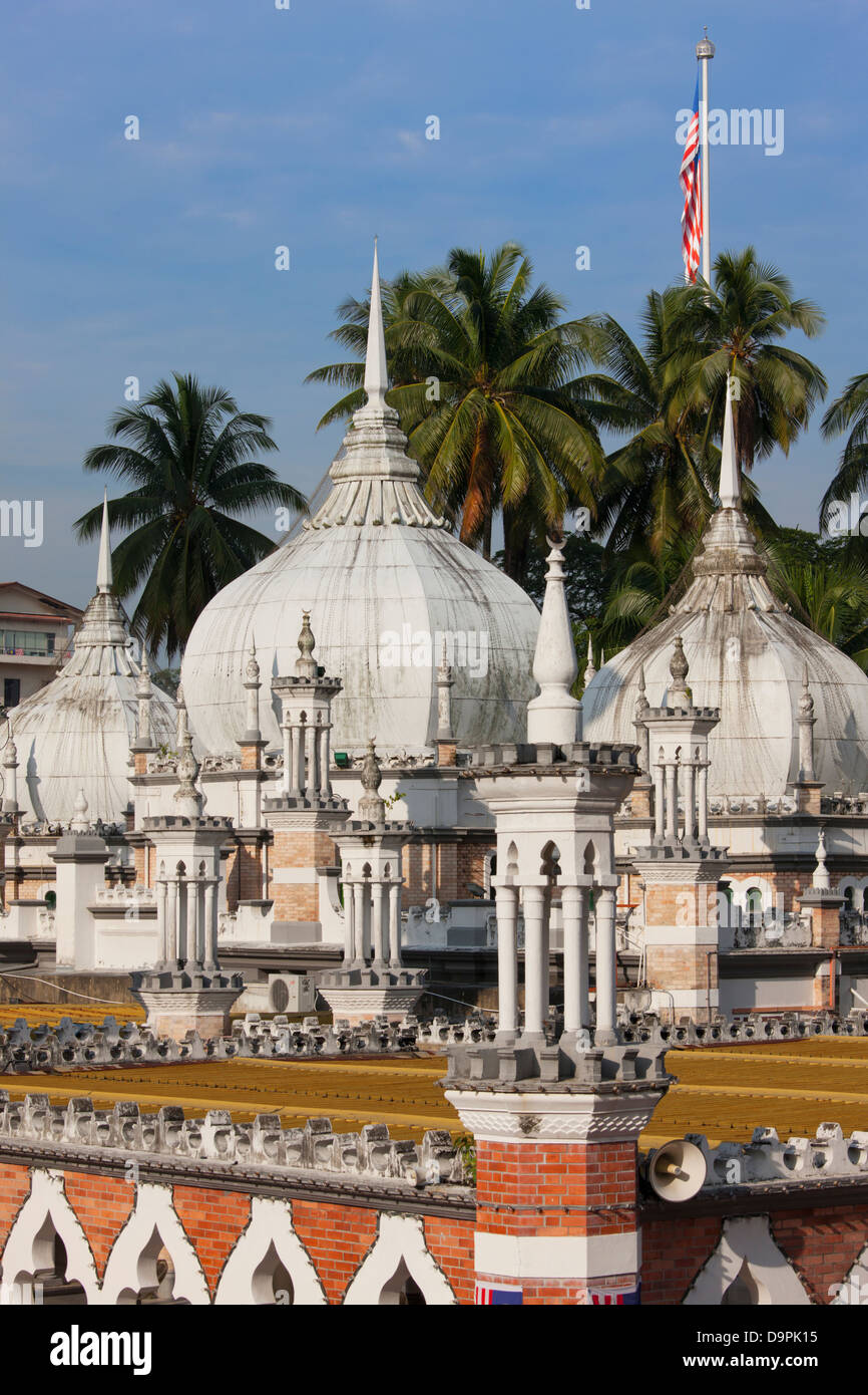 Masjid Jamek mosque, Kuala Lumpur, Malaysia Stock Photo