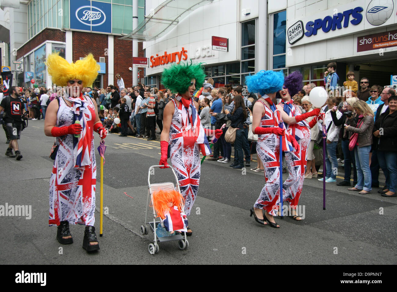 Drag queens brighton gay pride hires stock photography and images Alamy
