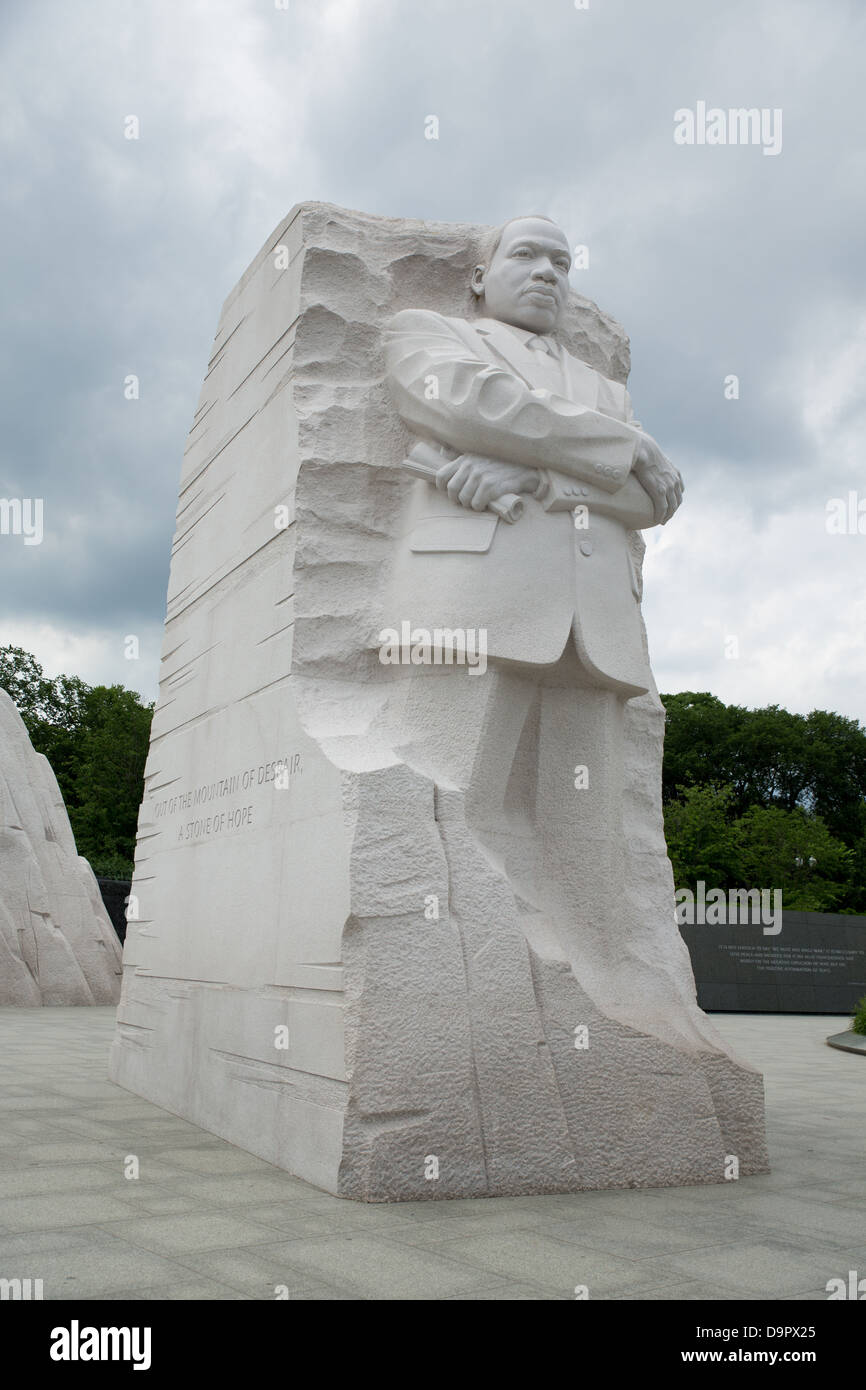 Martin Luther King, Jr National Memorial, Washington D.C., USA Stock Photo