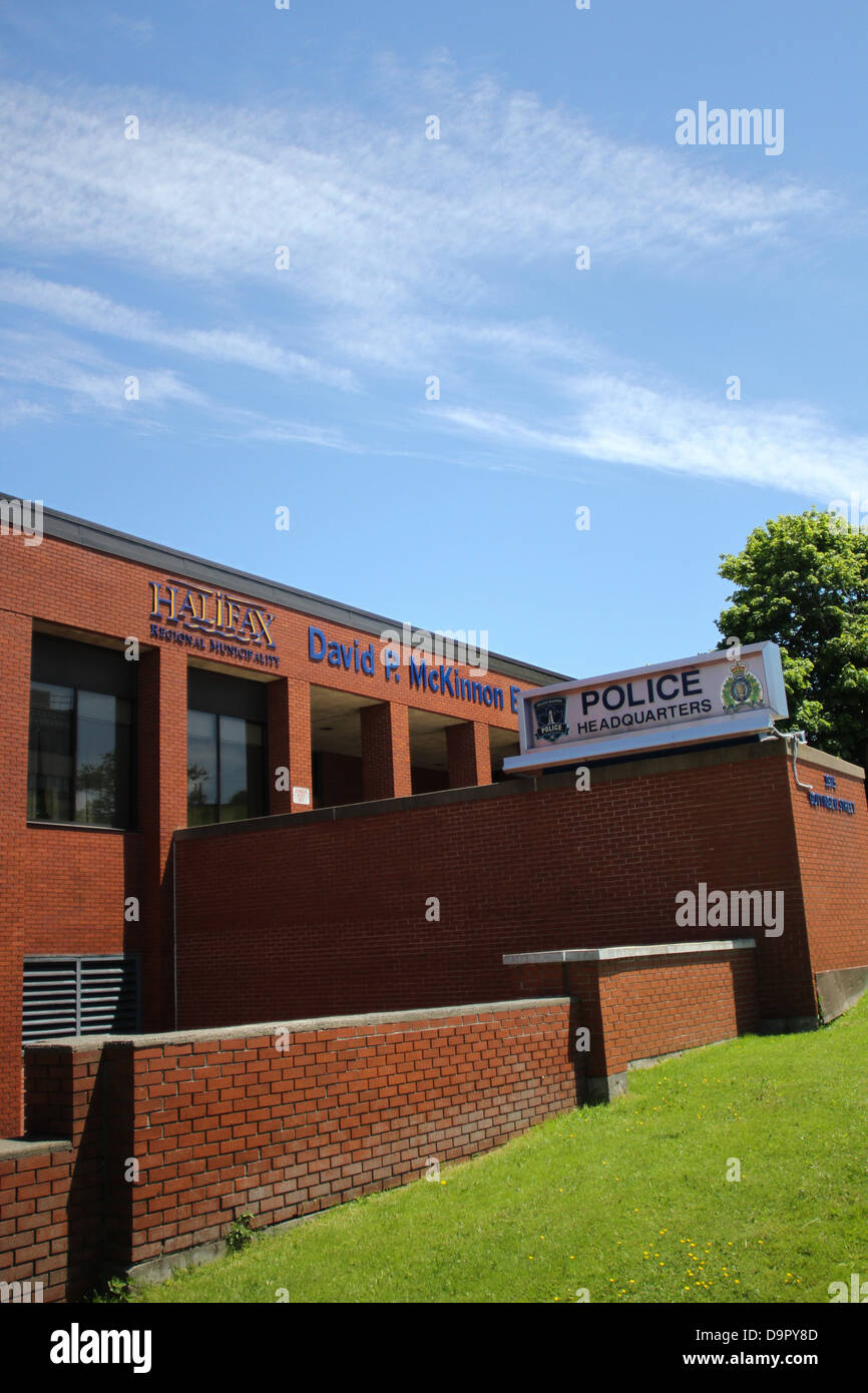 The Halifax Regional Police is one of a number of law enforcement agencies operating in the Halifax Regional Municipality Stock Photo