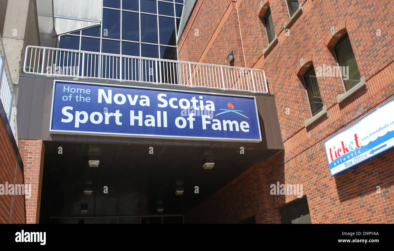 The Nova Scotia Sports Hall of Fame located Downtown Halifax, Nova