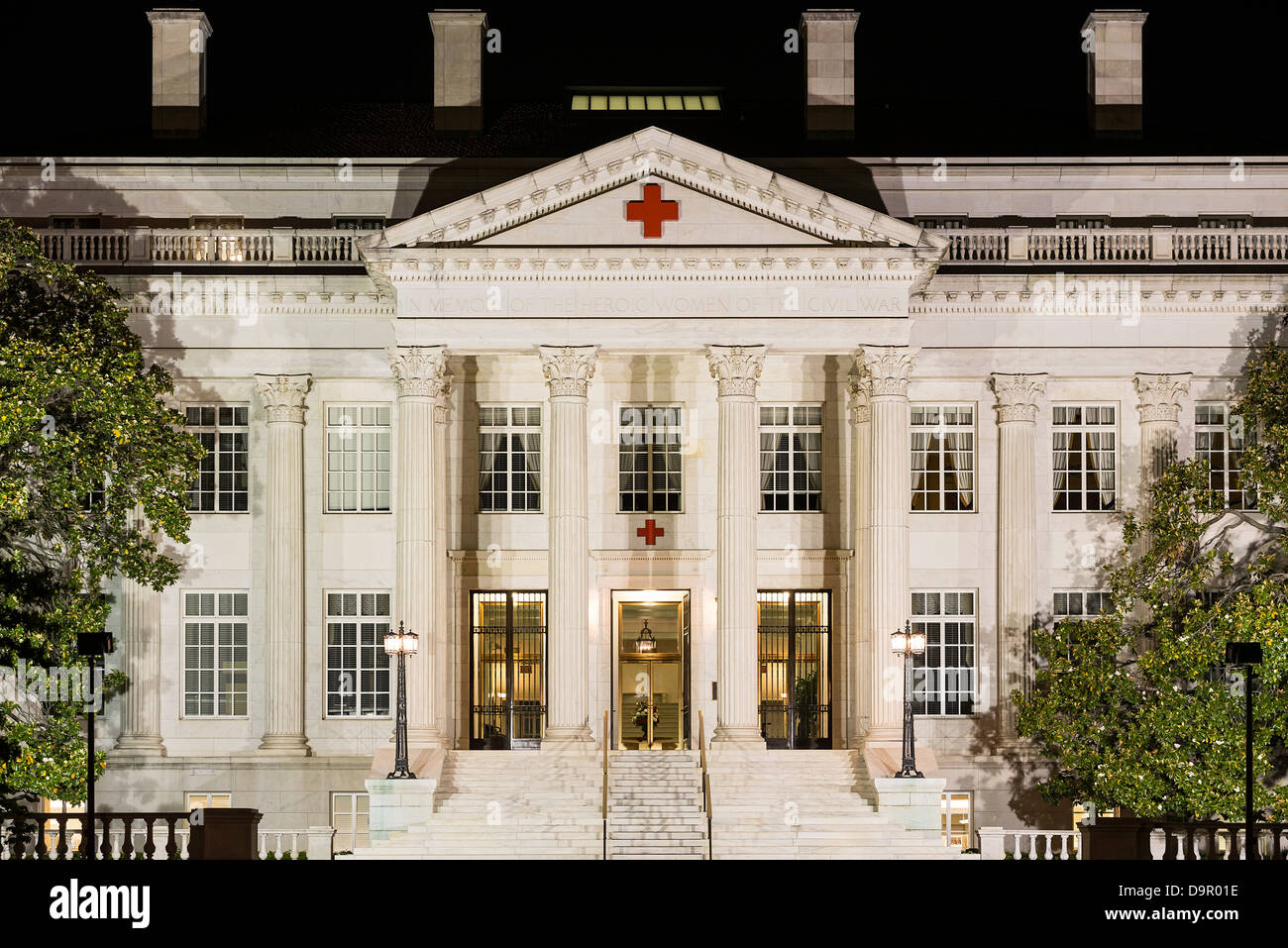 American Red Cross National Headquarters, Washington DC, USA Stock
