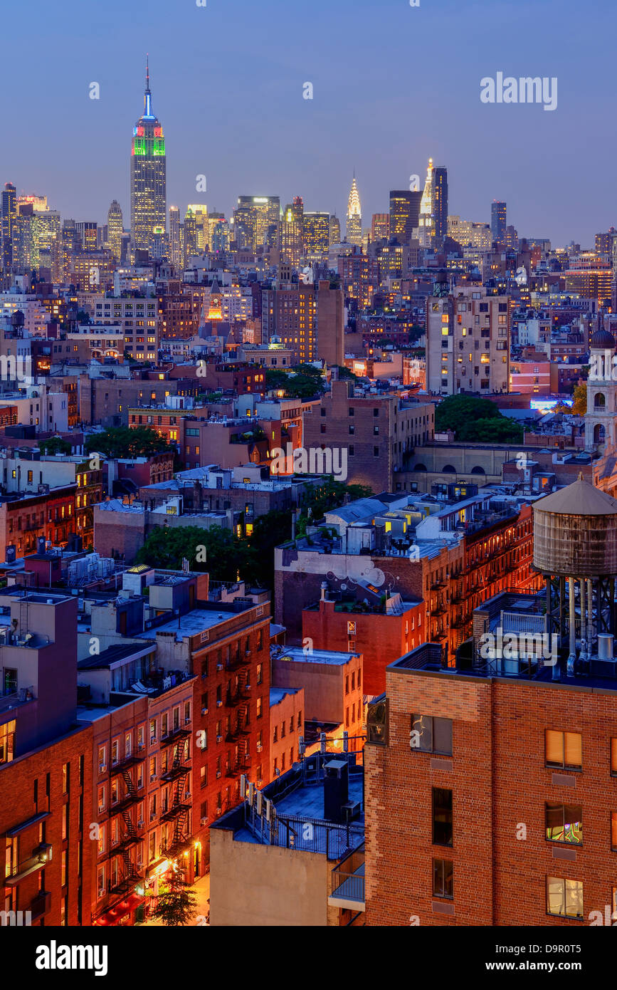 Residential Area New York City High Resolution Stock Photography and