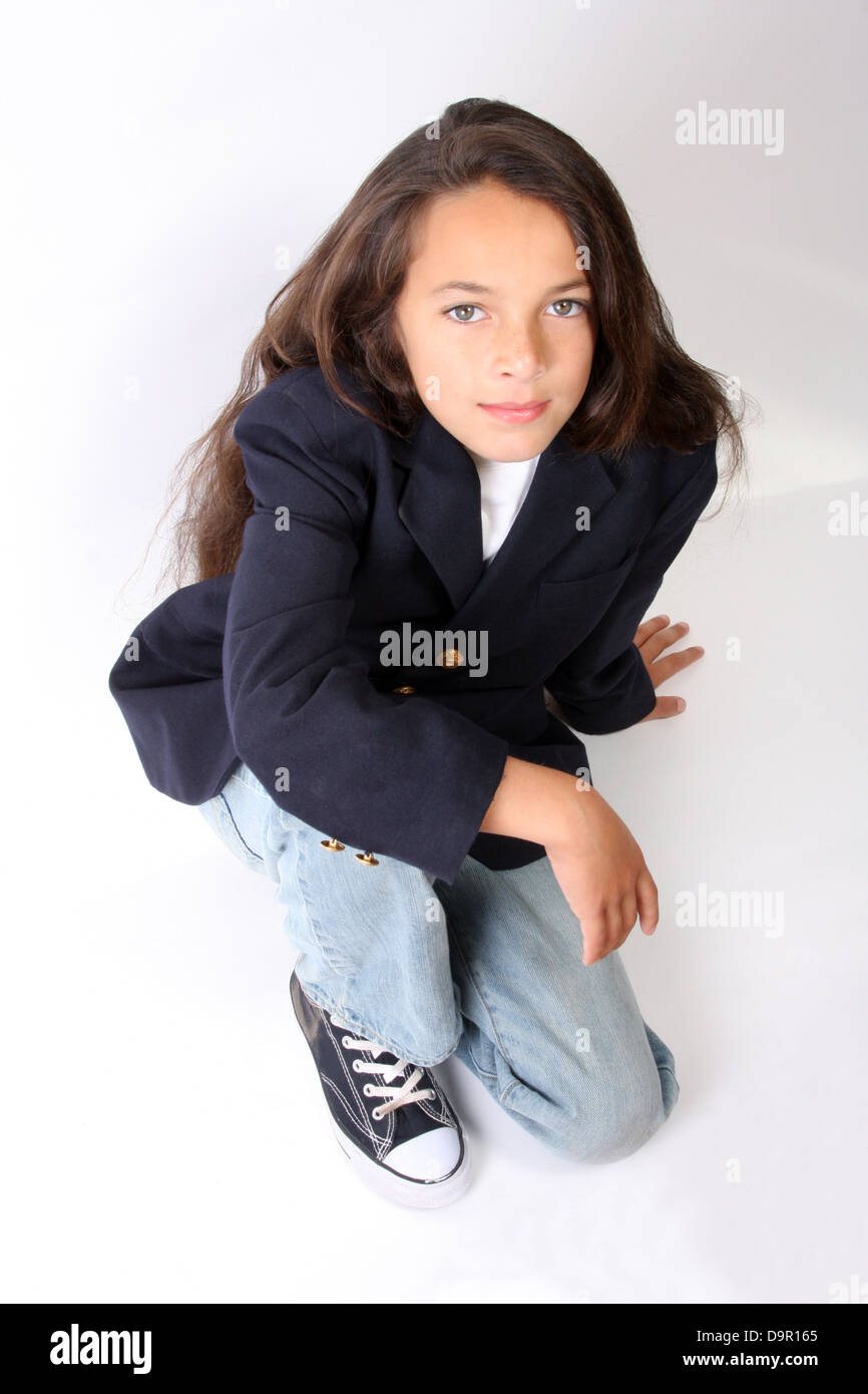 Native American Lakota Sioux Indian boy in suit jacket Stock Photo Alamy