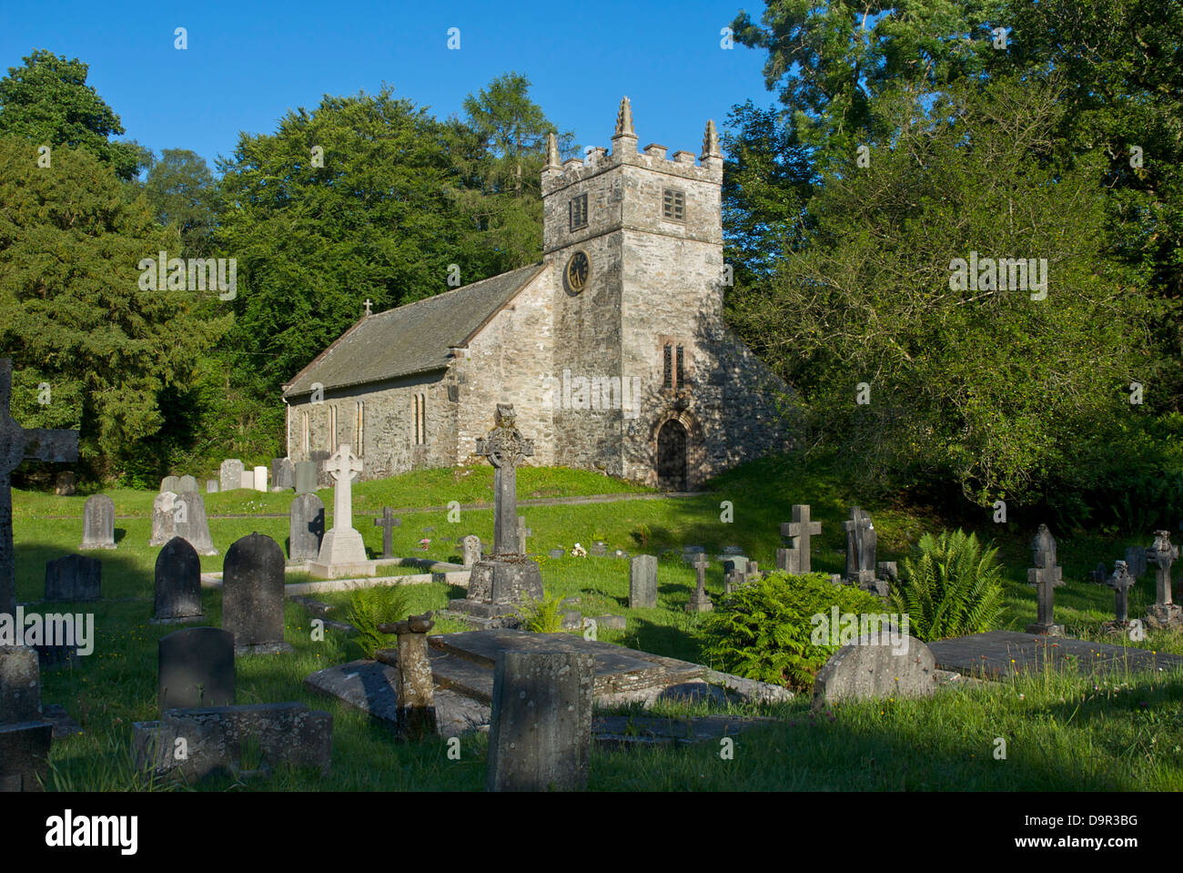 St Mary's Church, Staveley-in-Cartmel, South Lakeland, Cumbria, England UK Stock Photo