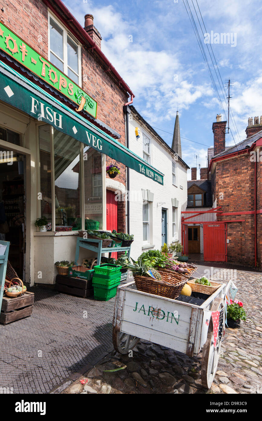 Cleobury Mortimer High Street, Shropshire, England, UK Stock Photo Alamy