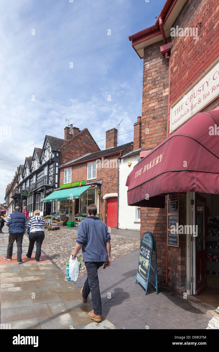 Cleobury Mortimer High Street, Shropshire, England, UK Stock Photo Alamy