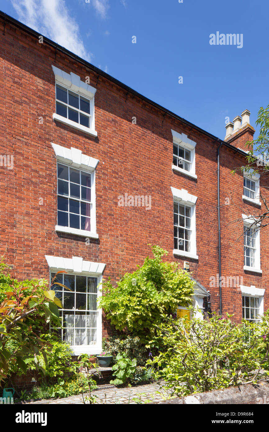 town house in Alcester, Warwickshire, England, UK Stock Photo