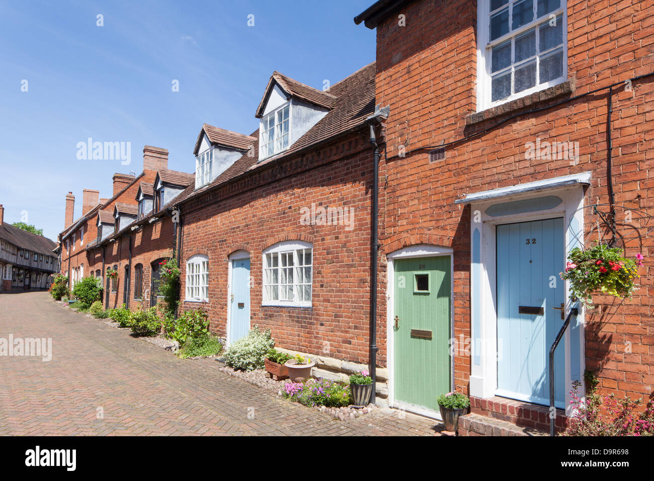 Malt Mill Lane, Alcester, Warwickshire, England, UK Stock Photo Alamy